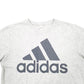 Adidas Short Sleeve T Shirt Grey