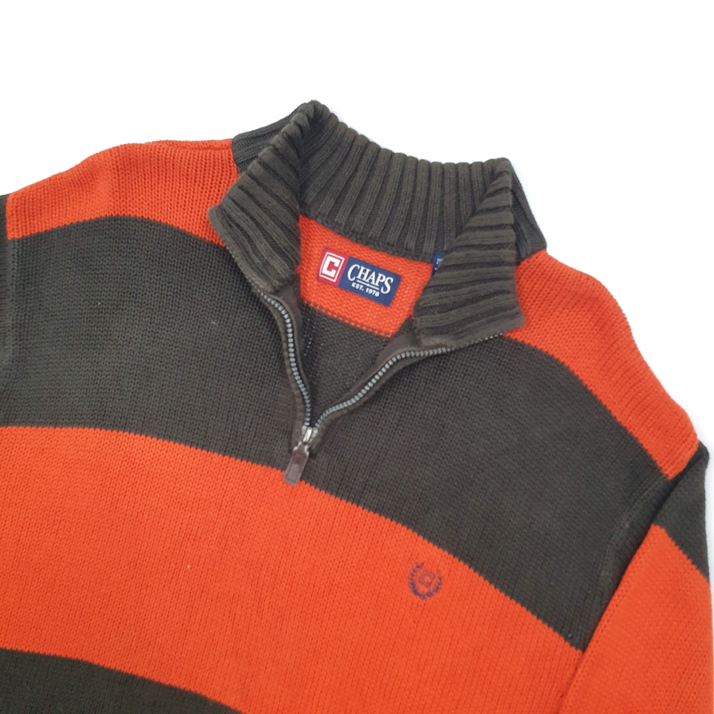 Chaps Quarter Zip XXL Orange