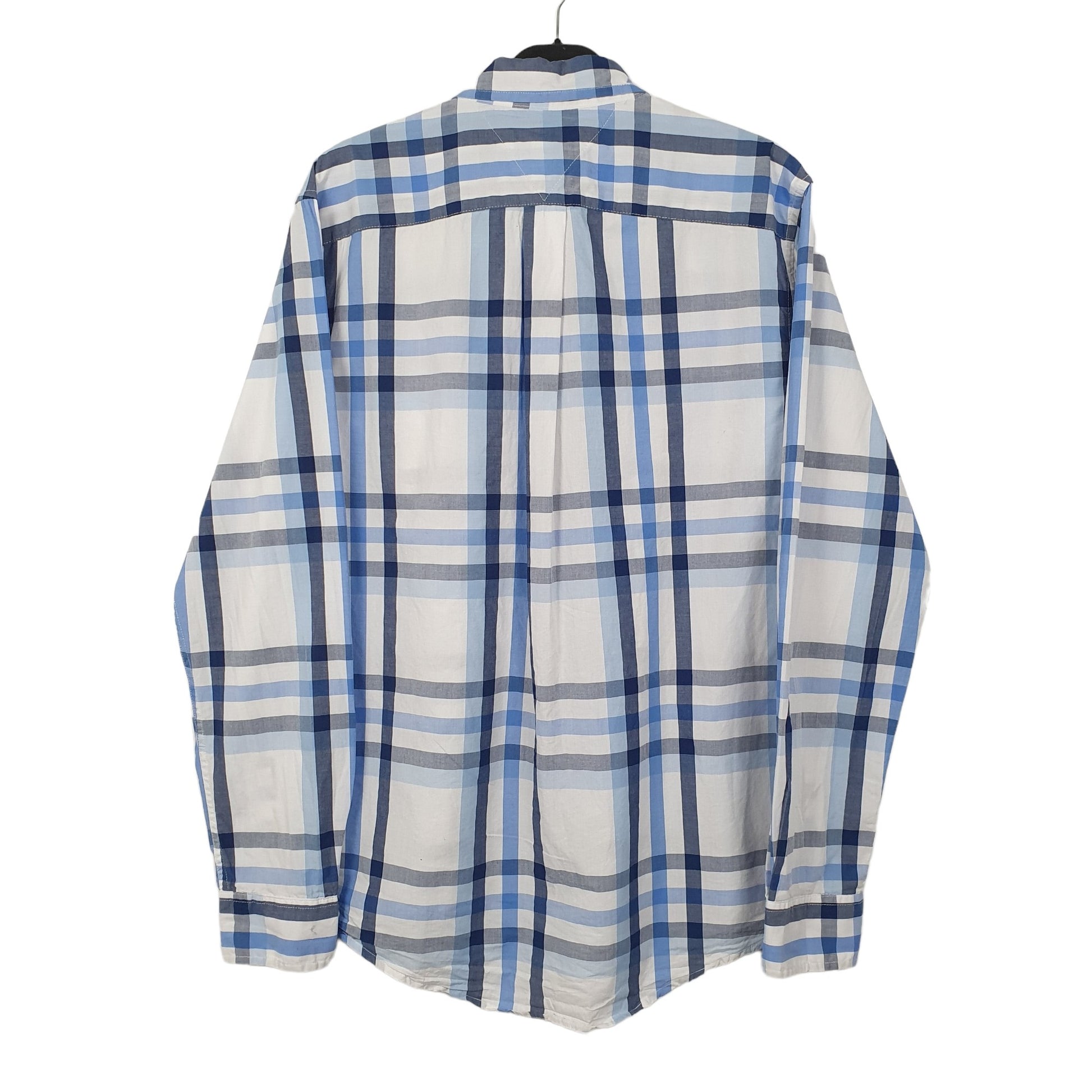 Tommy Hilfiger Long Sleeve Regular Fit Check Shirt Blue