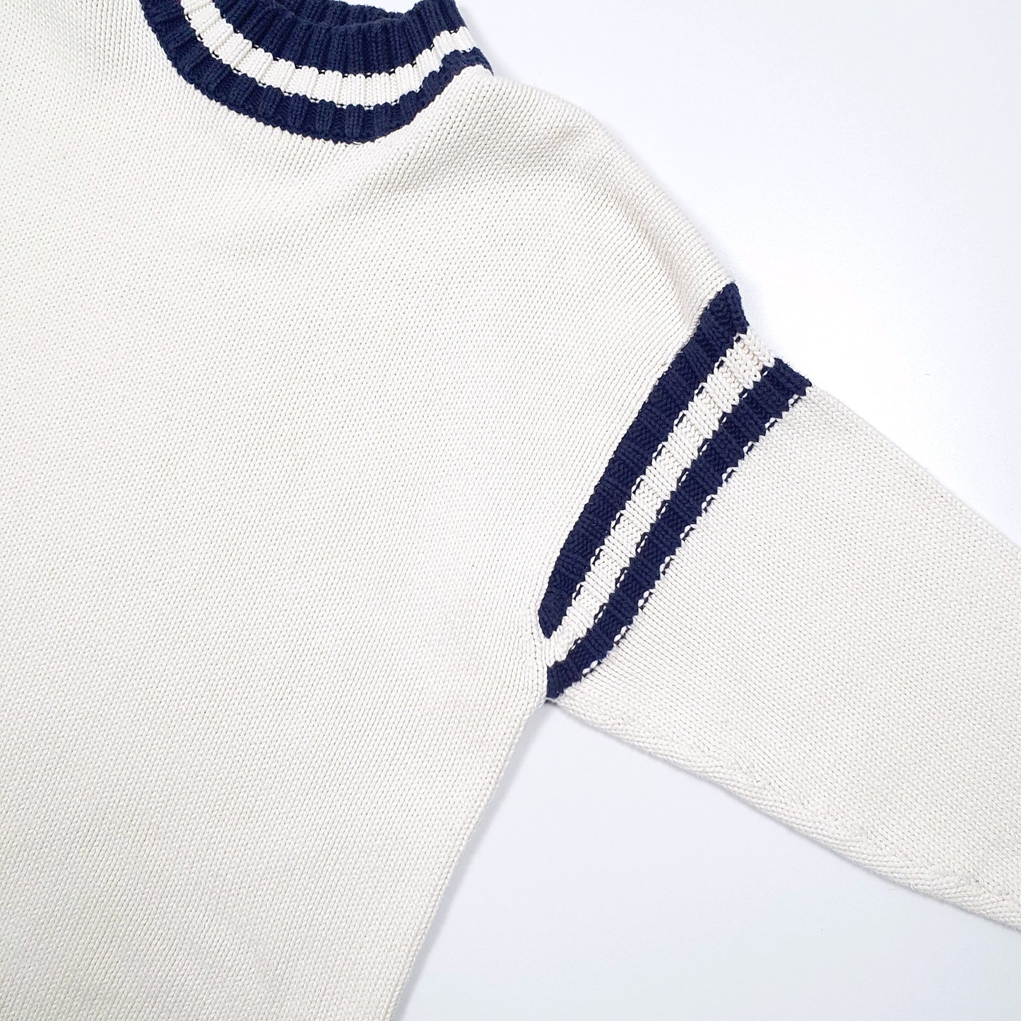Calvin Klein Chunky Knit Crewneck M Cream