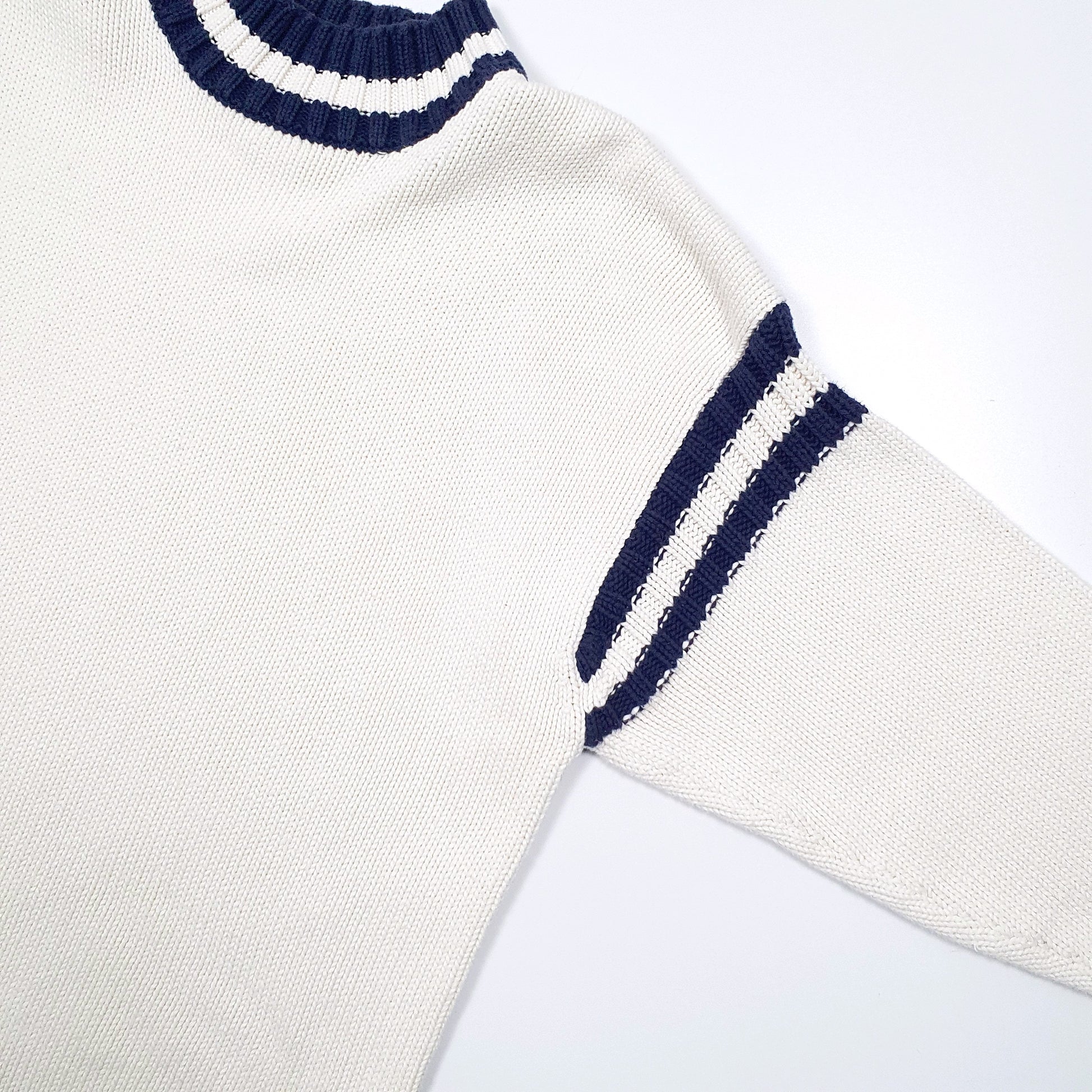 Calvin Klein Chunky Knit Crewneck M Cream