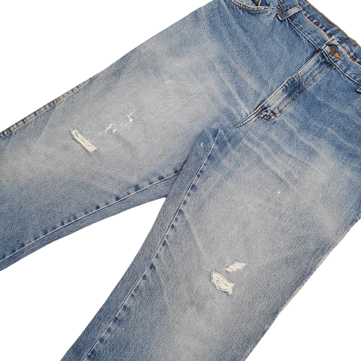 Mens Blue Dickies  Carpenter Trousers