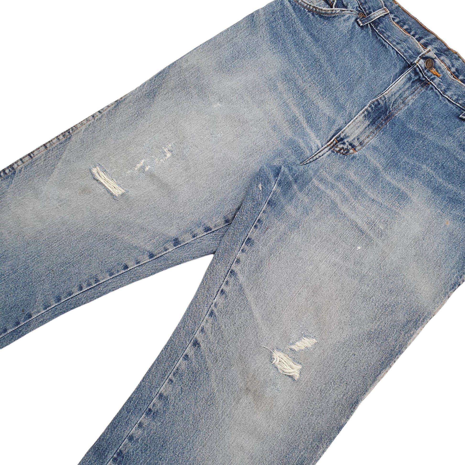 Mens Blue Dickies  Carpenter Trousers