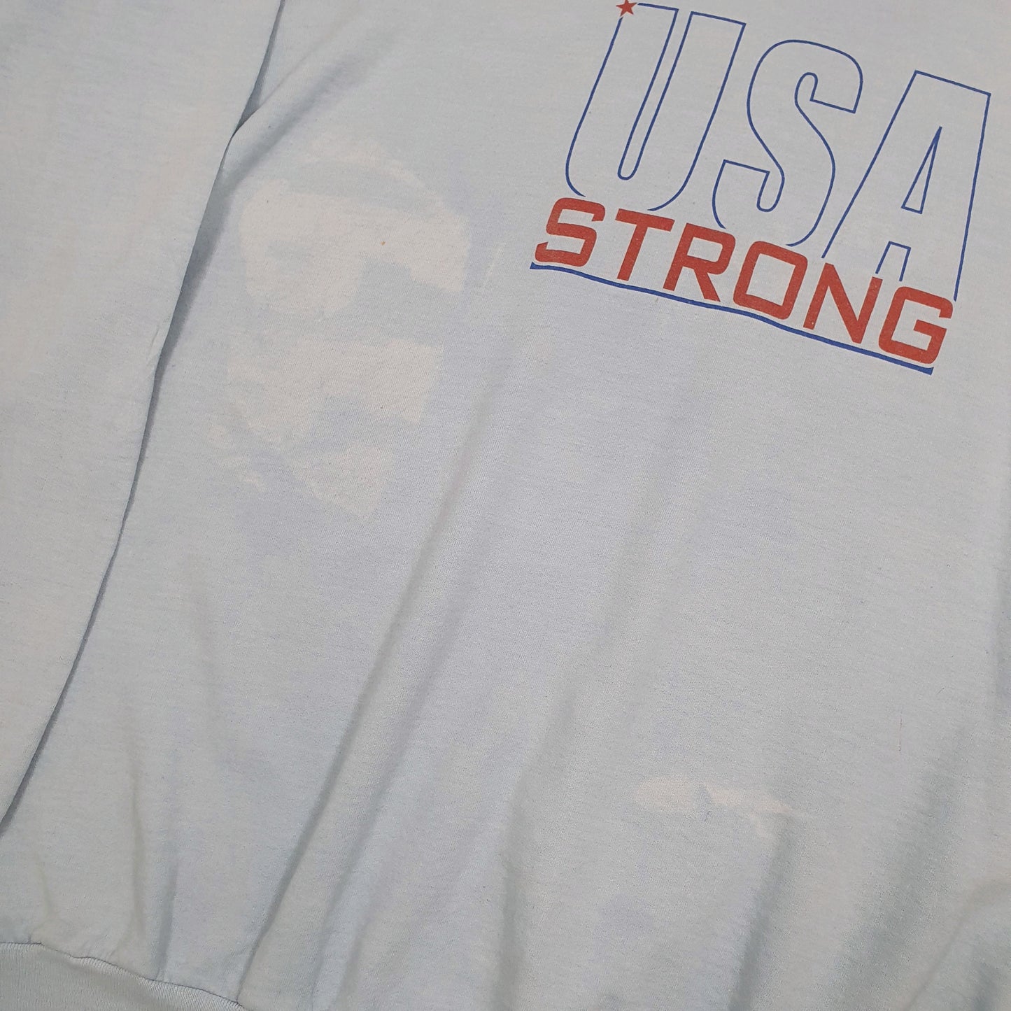 USA Strong Crewneck XXL Blue