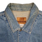 Mens Blue Denim Express Trucker Denim Jacket Coat