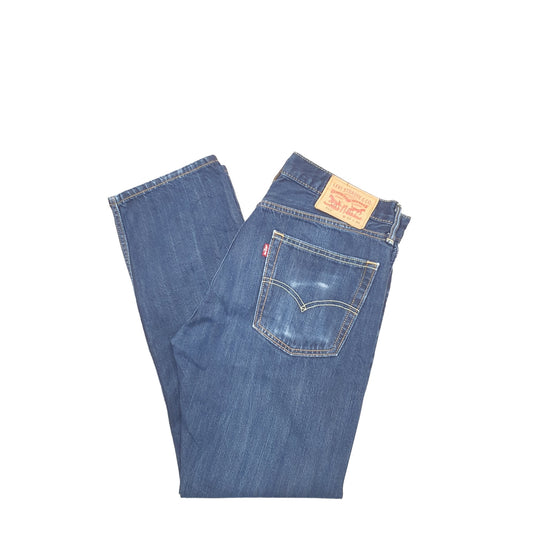 Levis 513 Slim Fit Jeans W32 L30 Blue