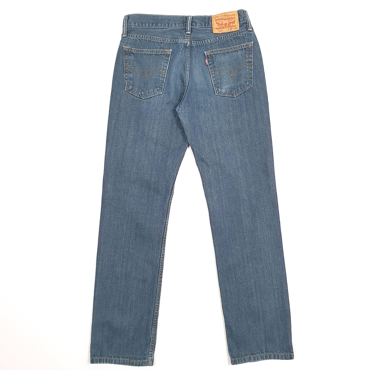 Levis 514 Straight Fit Jeans W30 L31 Blue