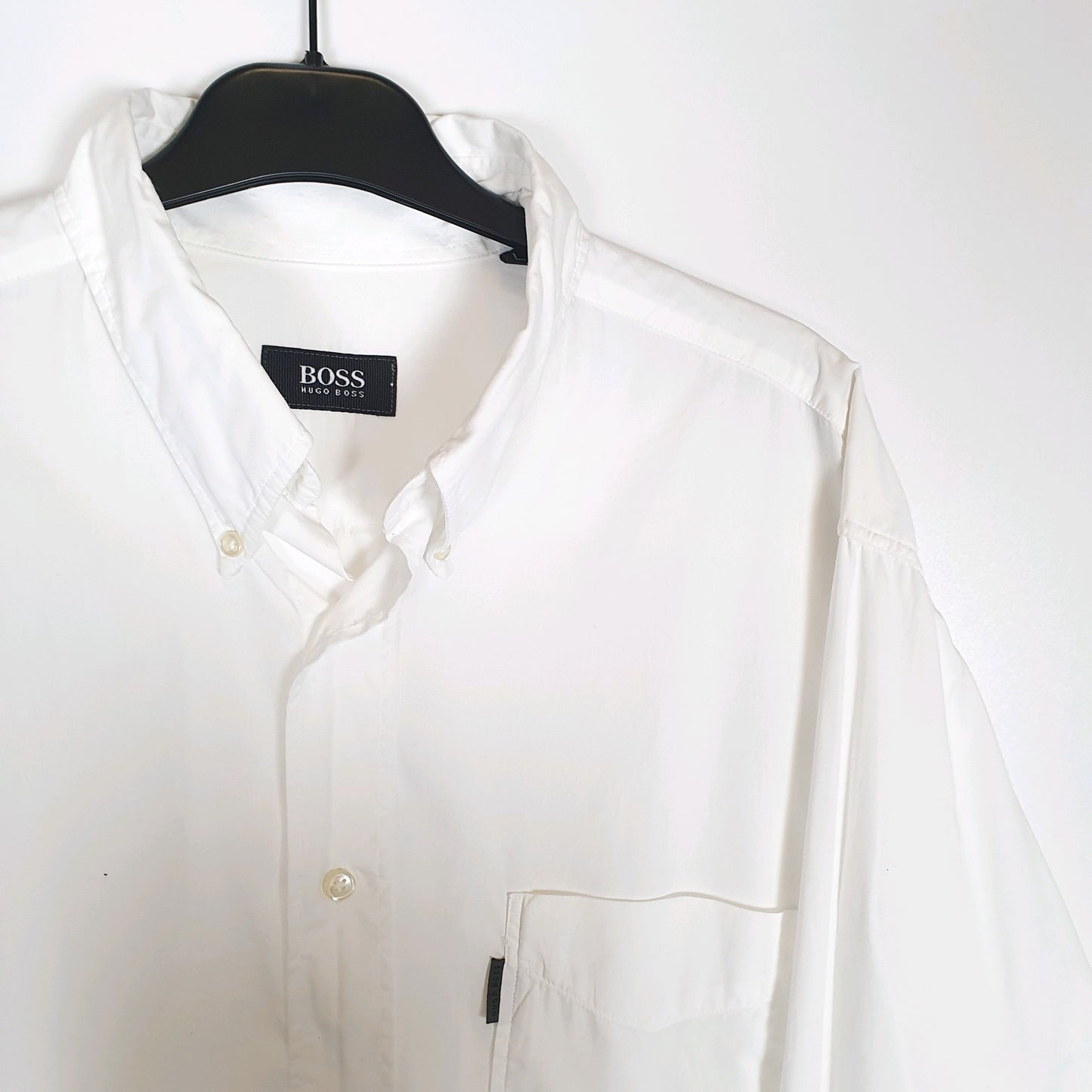 Hugo Boss Long Sleeve Regular Fit Shirt White