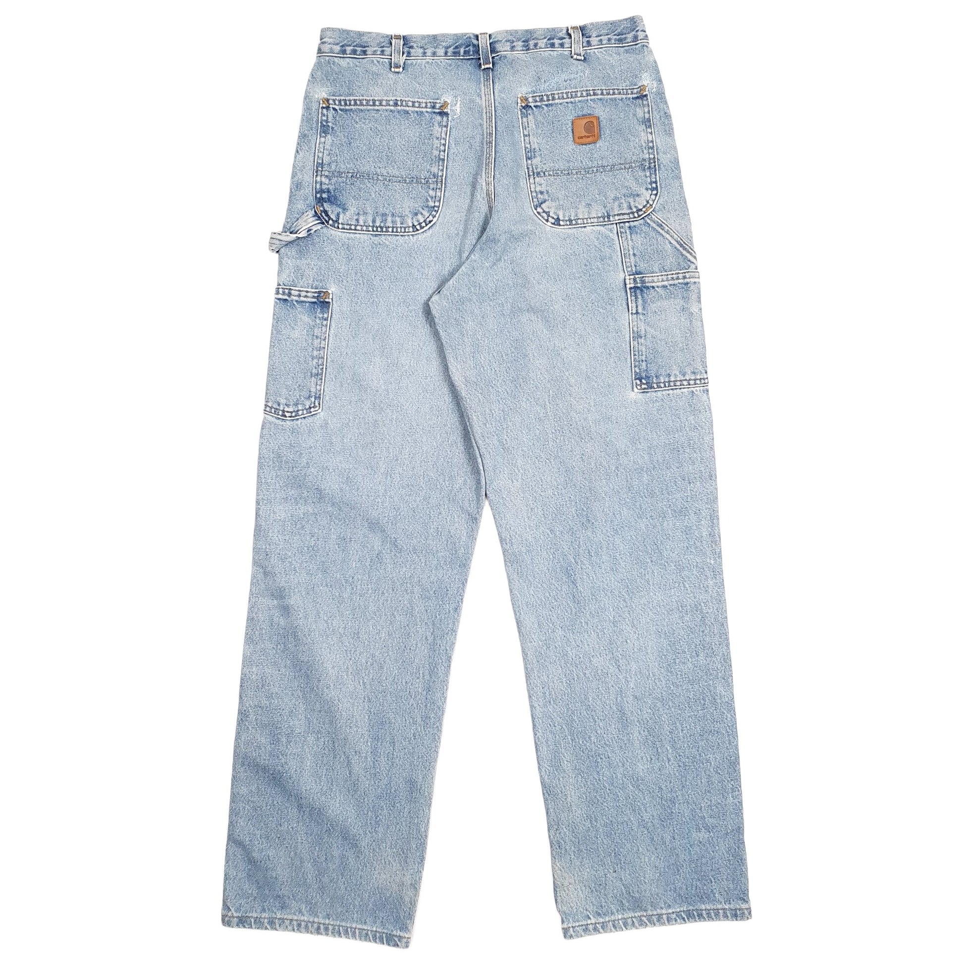 Carhartt Carpenter Loose Fit Jeans W34 L34 Blue