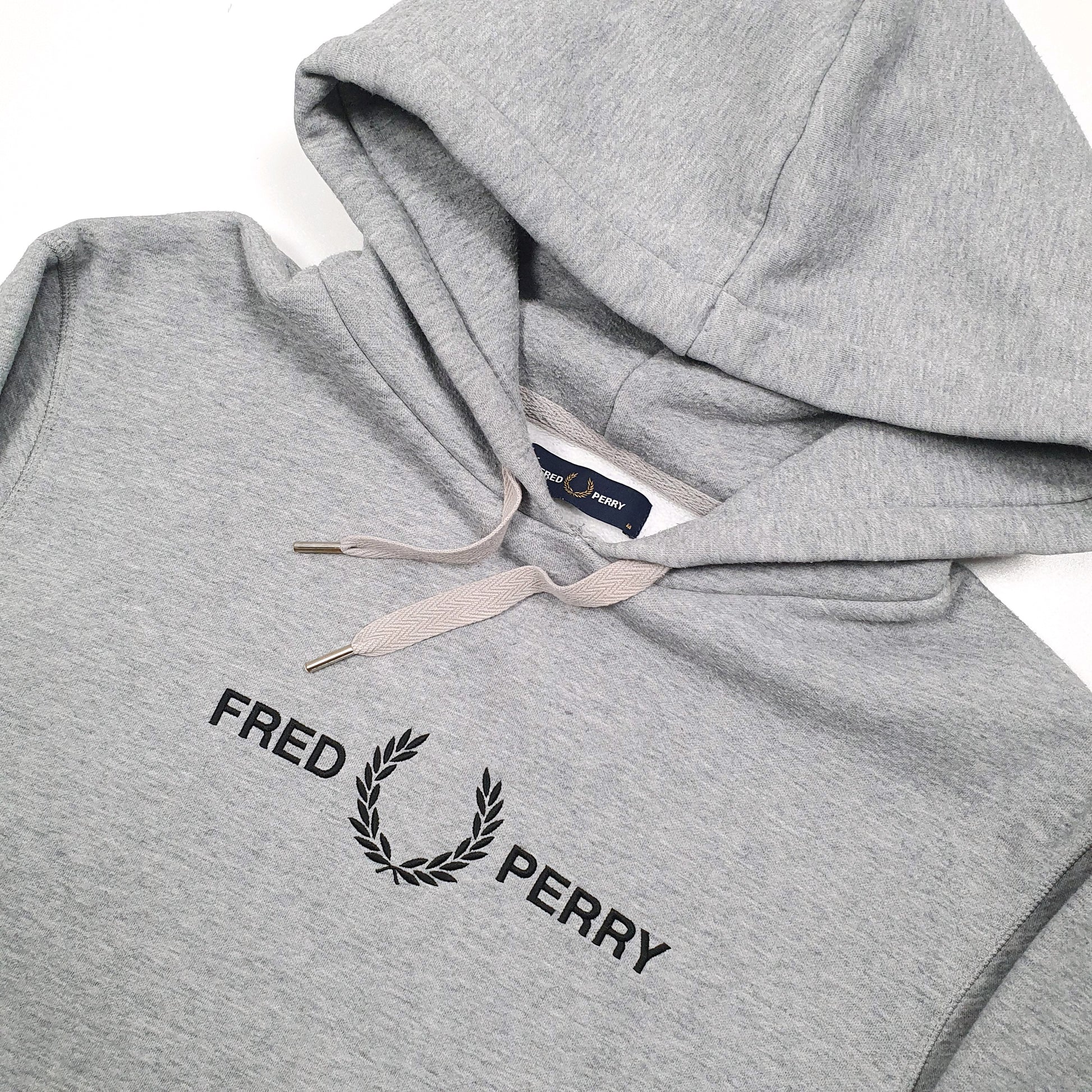 Fred Perry Hoodie M Grey