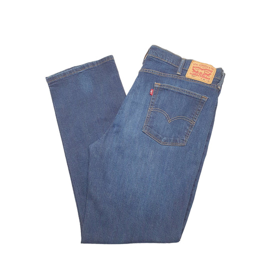 Levis 514 Straight Fit Jeans W40 L32 Blue