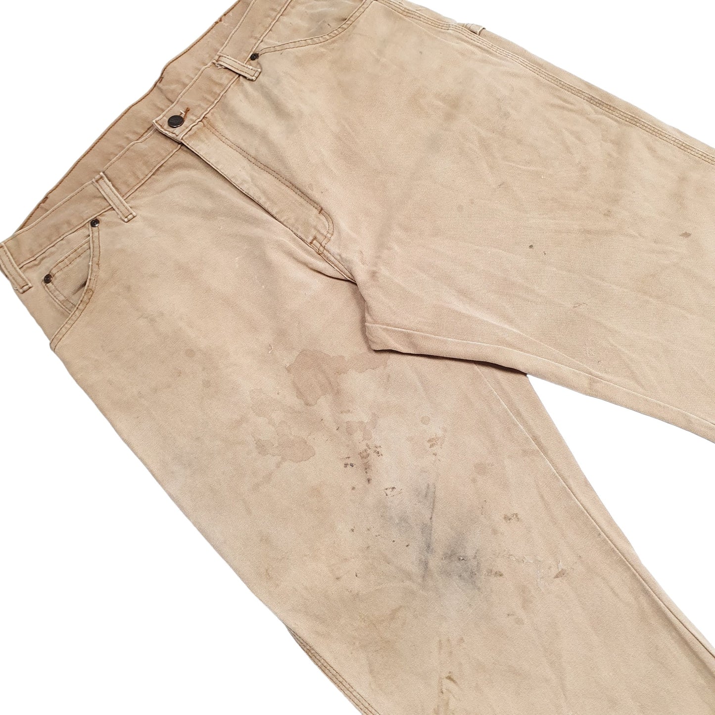 Mens Brown Dickies  Carpenter Trousers