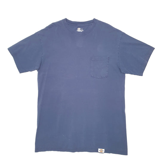 Mens Navy Dickies Short Sleeve T Shirt