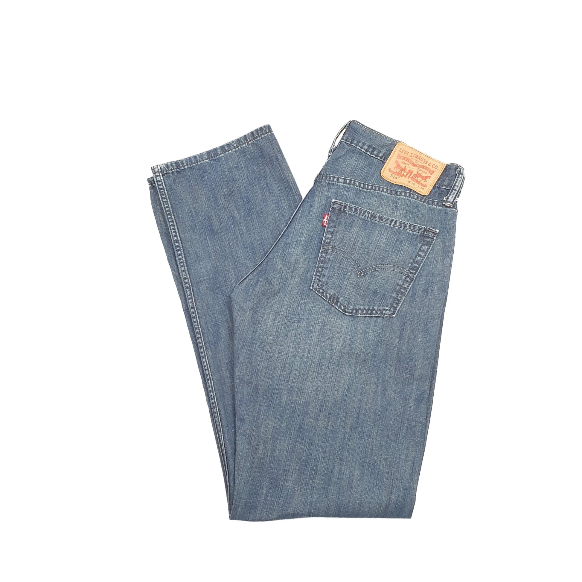 Levis 514 Straight Fit Jeans W32 L33 Blue