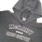 Jerzees USA Vintage Cross Country Hoodie M Grey
