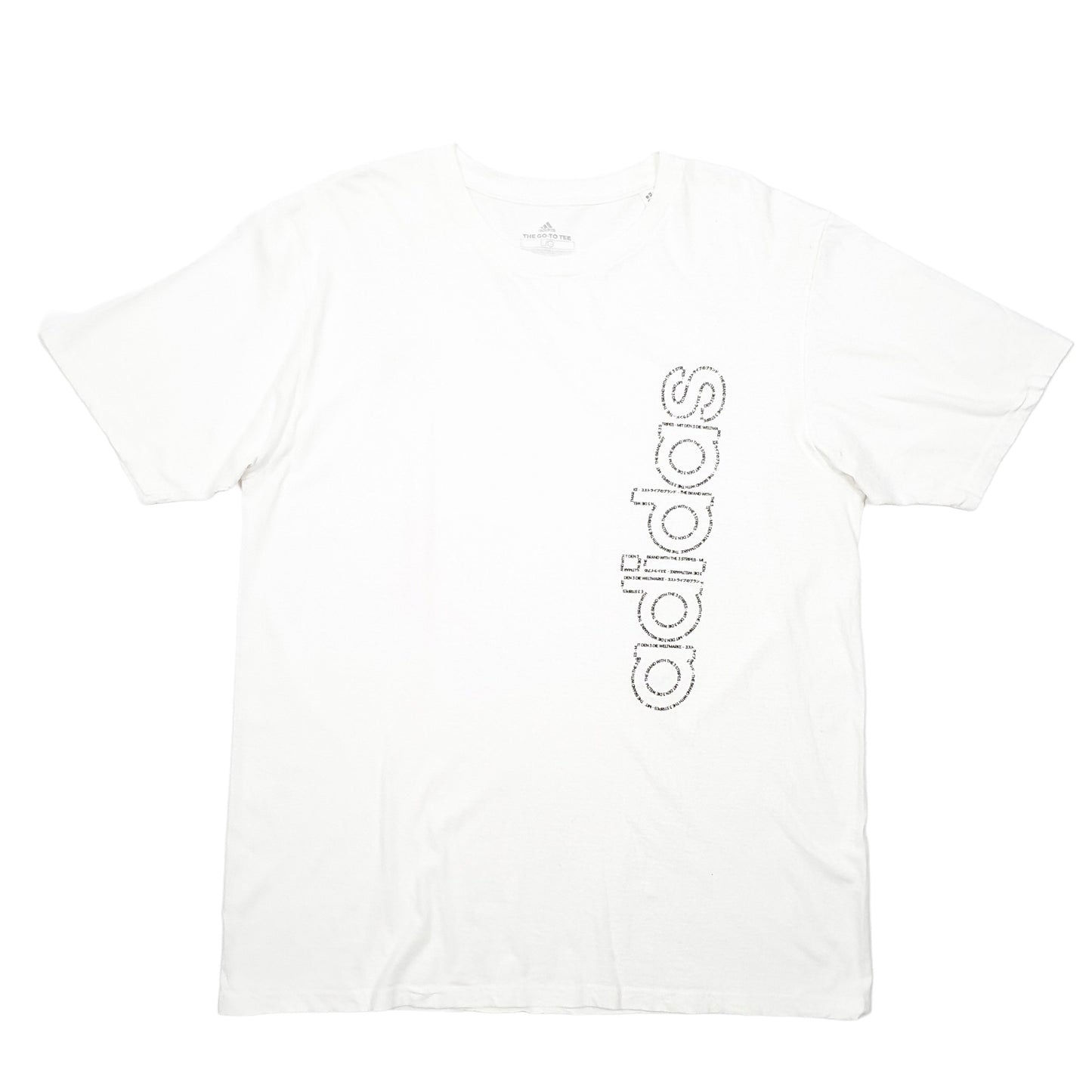 Adidas Short Sleeve T Shirt White