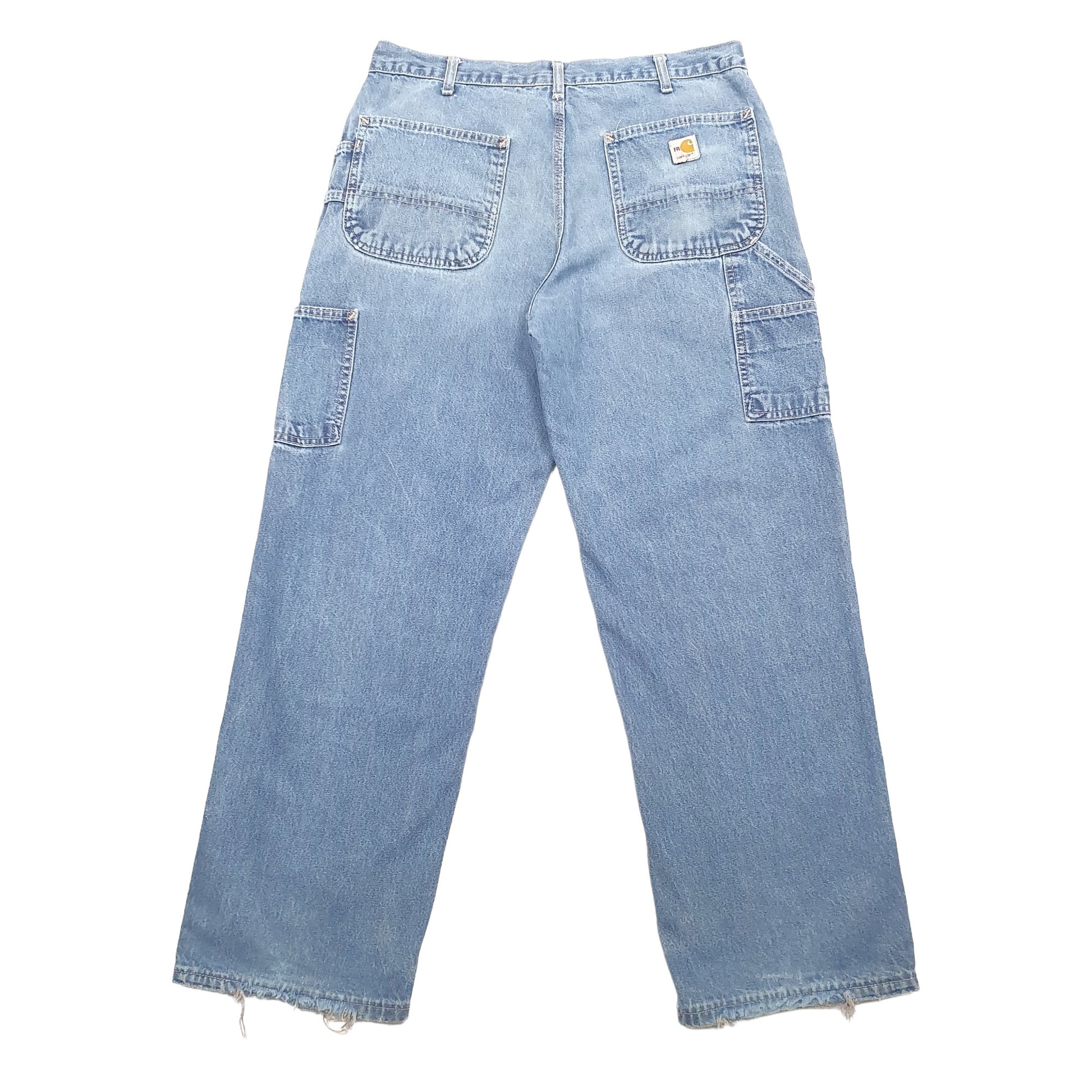 Carhartt Casual Loose Fit Jeans W34 L30 Blue