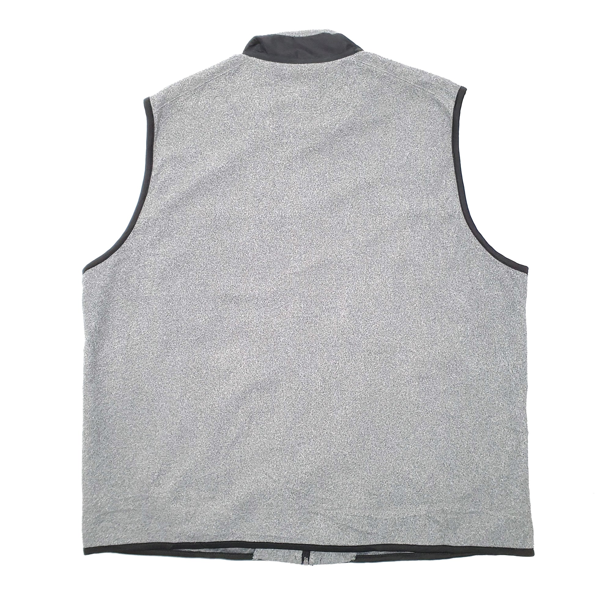 Mens Grey Ralph Lauren Chaps Polar Gilet Jumper