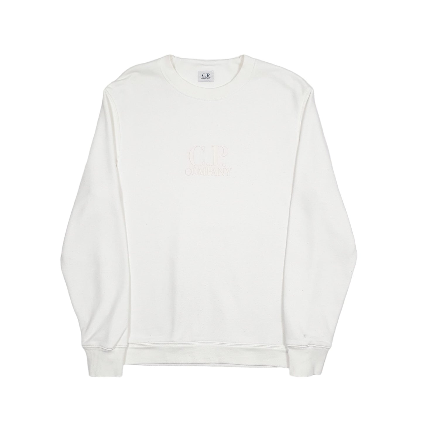 CP Company Crewneck S White