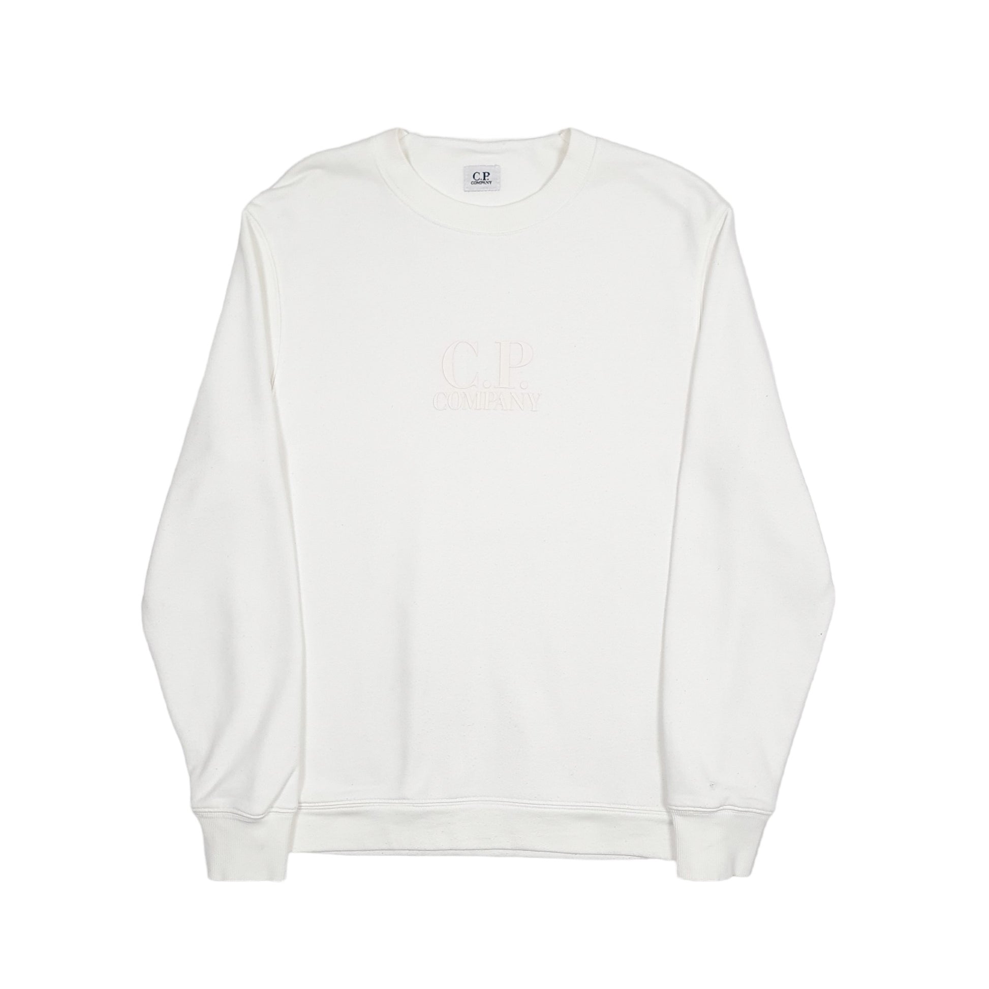 CP Company Crewneck S White