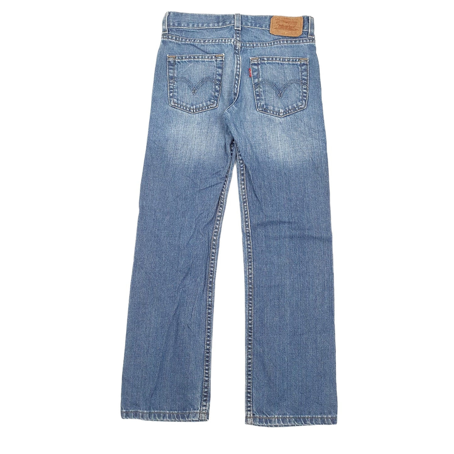 Levis 514 Straight Fit Slim Jeans W26 L26 Blue