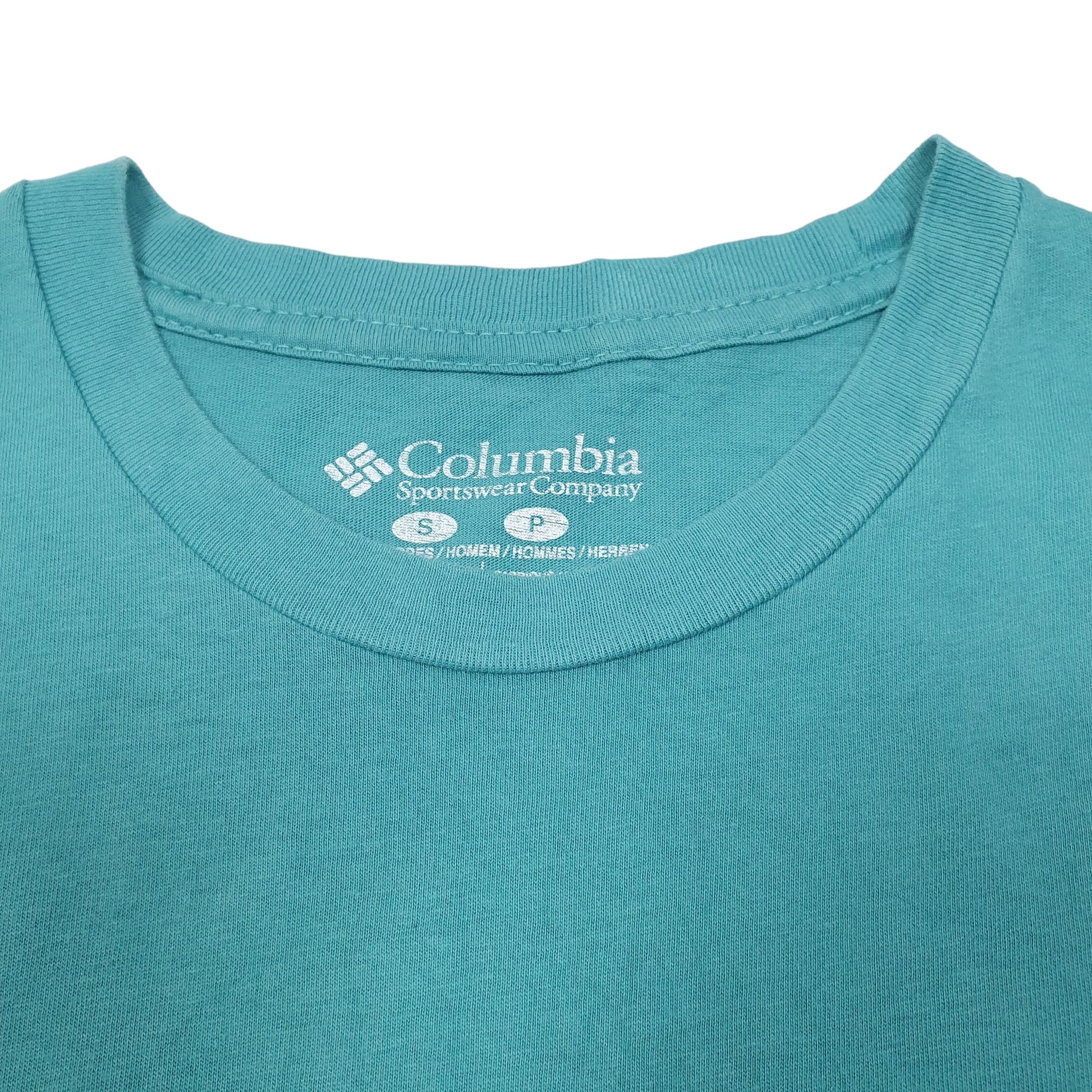 Mens Green Columbia Sportswear Heritage Est 1938 Short Sleeve T Shirt