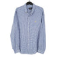 Ralph Lauren Long Sleeve Slim Fit Gingham Linen Shirt Blue