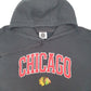 Womens Black NHL Chicago Blackhawks Hockey USA Hoodie Jumper
