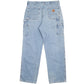 Carhartt Casual Loose Fit Carpenter Jeans W36 L32 Blue