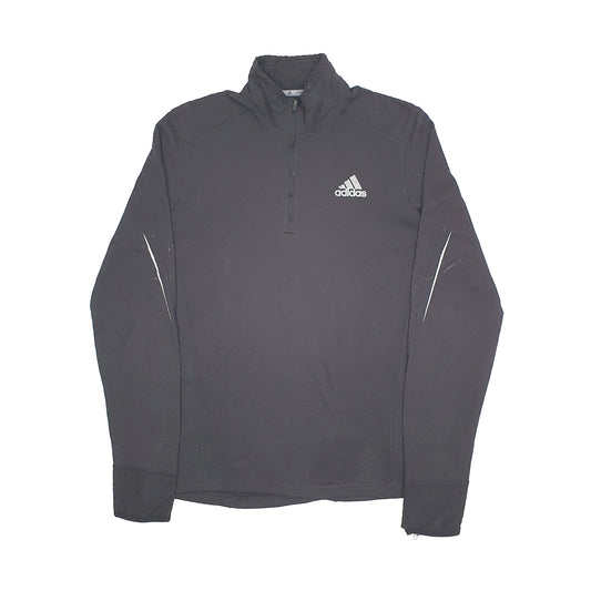 Adidas Running Climawarm Quarter Zip M Black