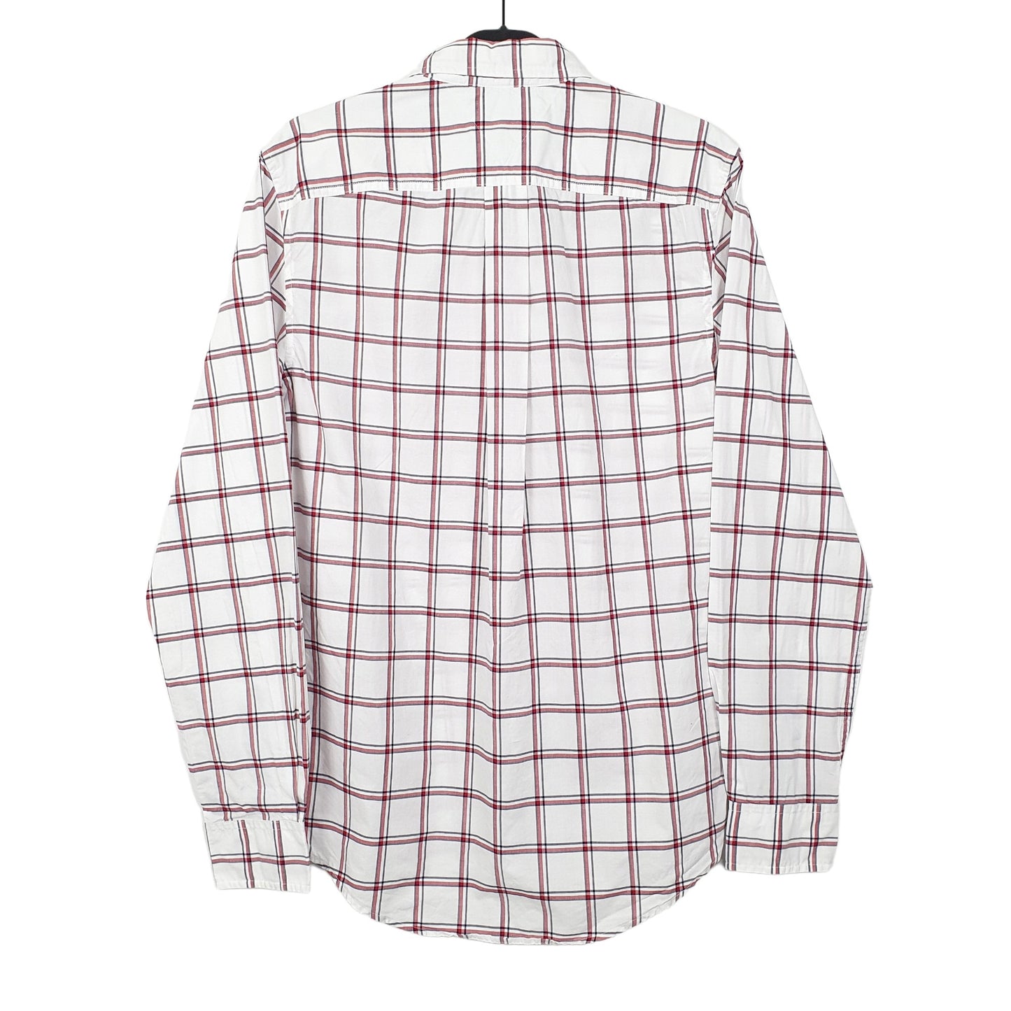 Tommy Hilfiger Long Sleeve Regular Fit Check Shirt White