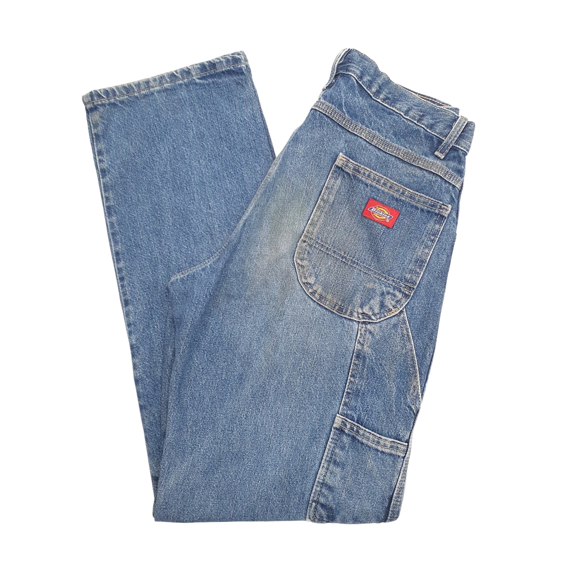 Mens Blue Dickies  Carpenter Trousers