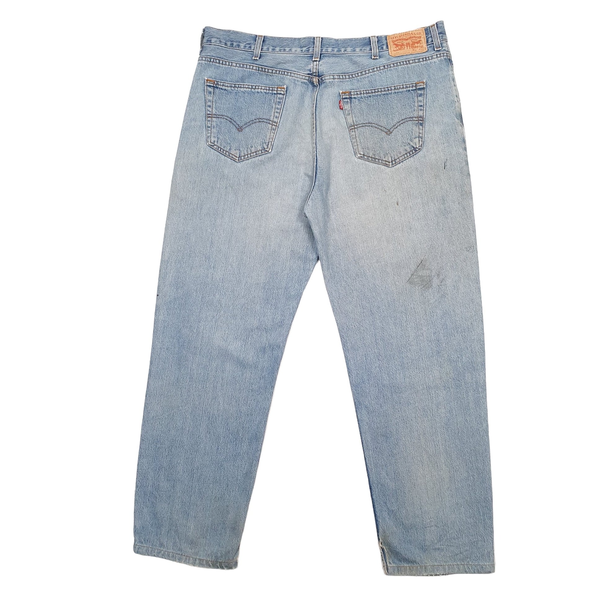 Mens Blue Levis  504 JeansW42 L32