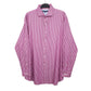 Tommy Hilfiger Long Sleeve Regular Fit Pinstripe Shirt Purple