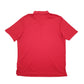 Adidas Golf Short Sleeve Polyester Polo Shirt Red