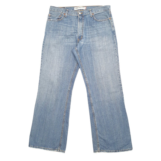 Levis 567 Bootcut Fit Jeans W36 L32 Blue