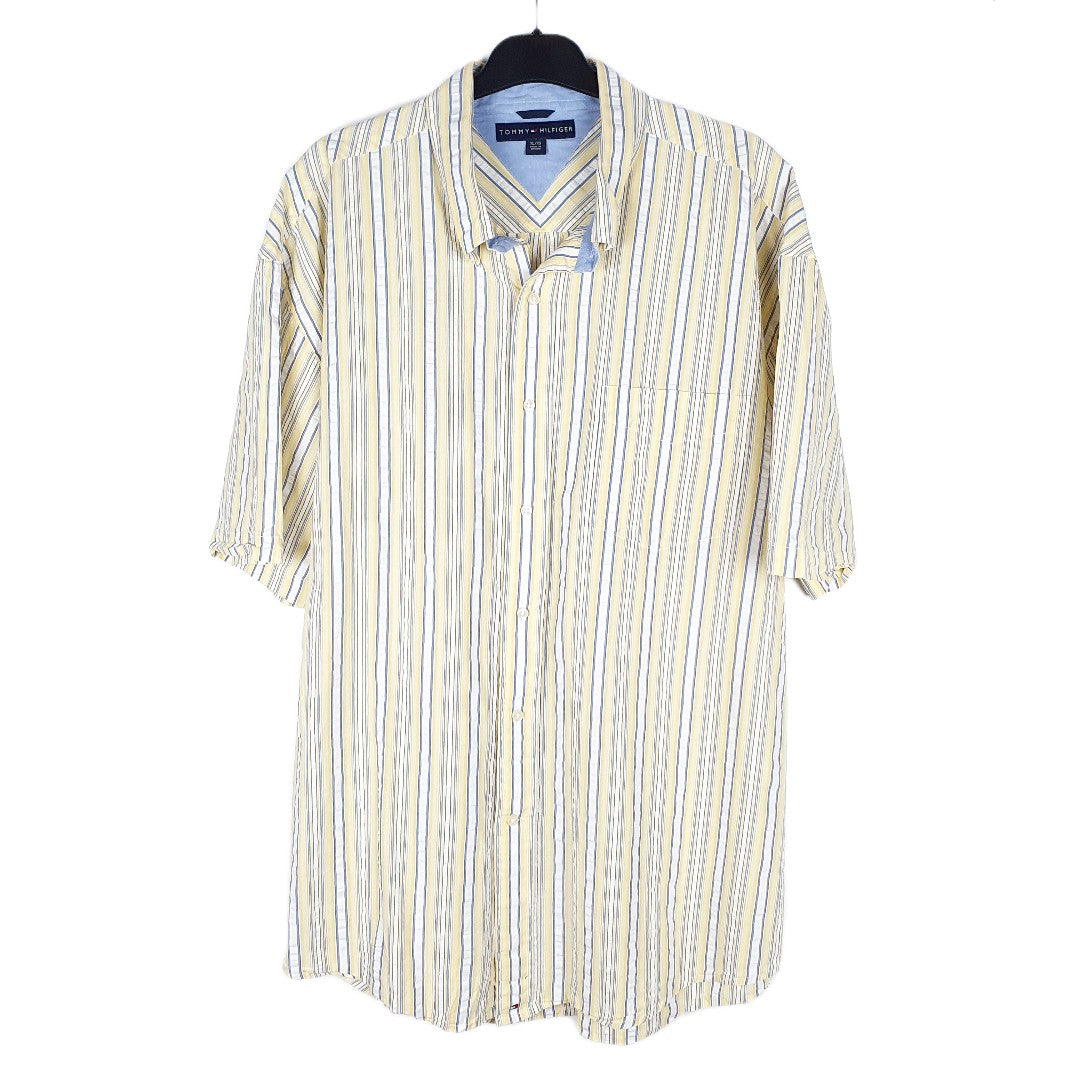 Yellow Tommy Hilfiger Short Sleeve Shirt