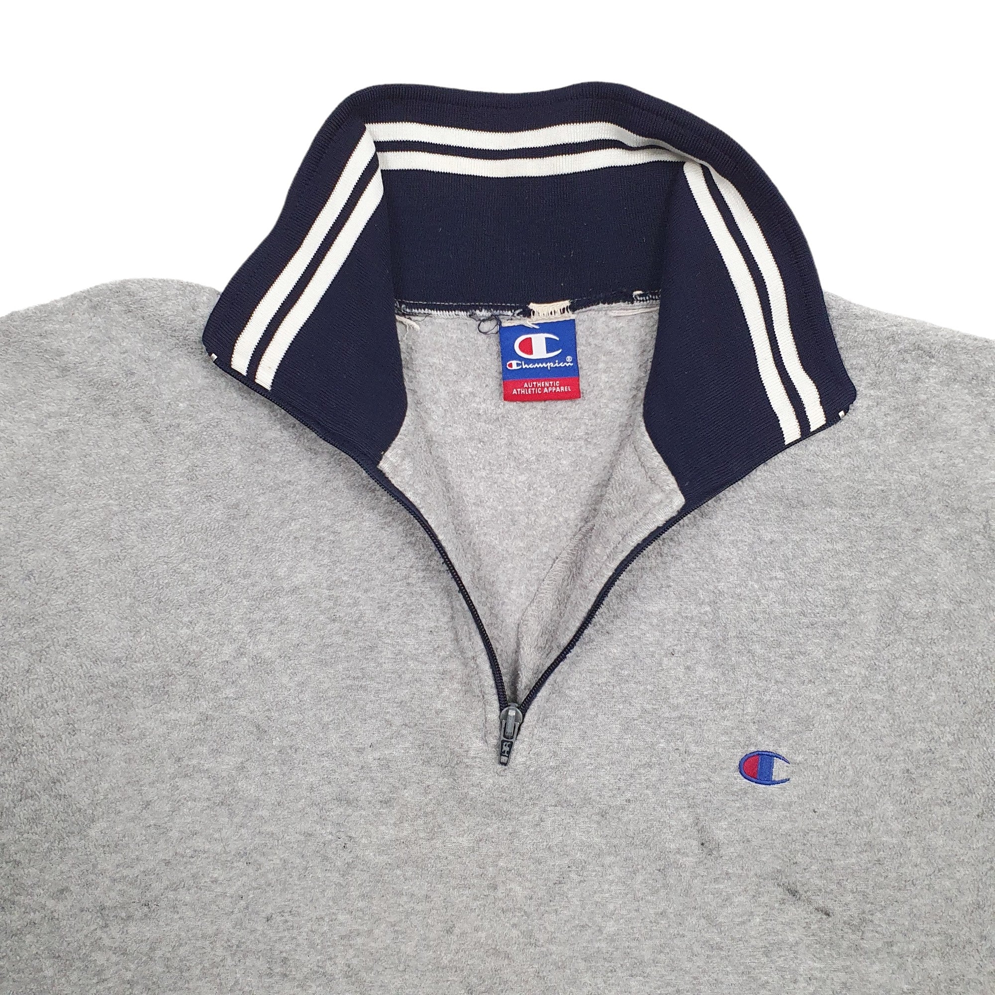 Champion Quarter Zip Polyester Jumper XXL