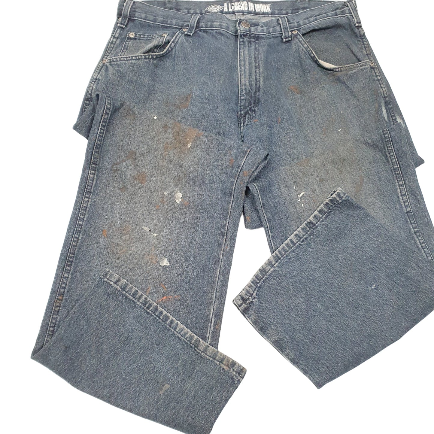 Mens Navy Dickies  Casual JeansW34 L30