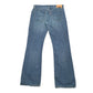 Levis Straight Straight Fit Jeans W33 L32 Blue