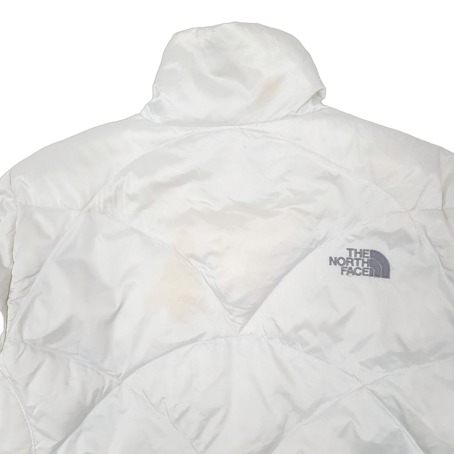 Womens White The North Face   Coat