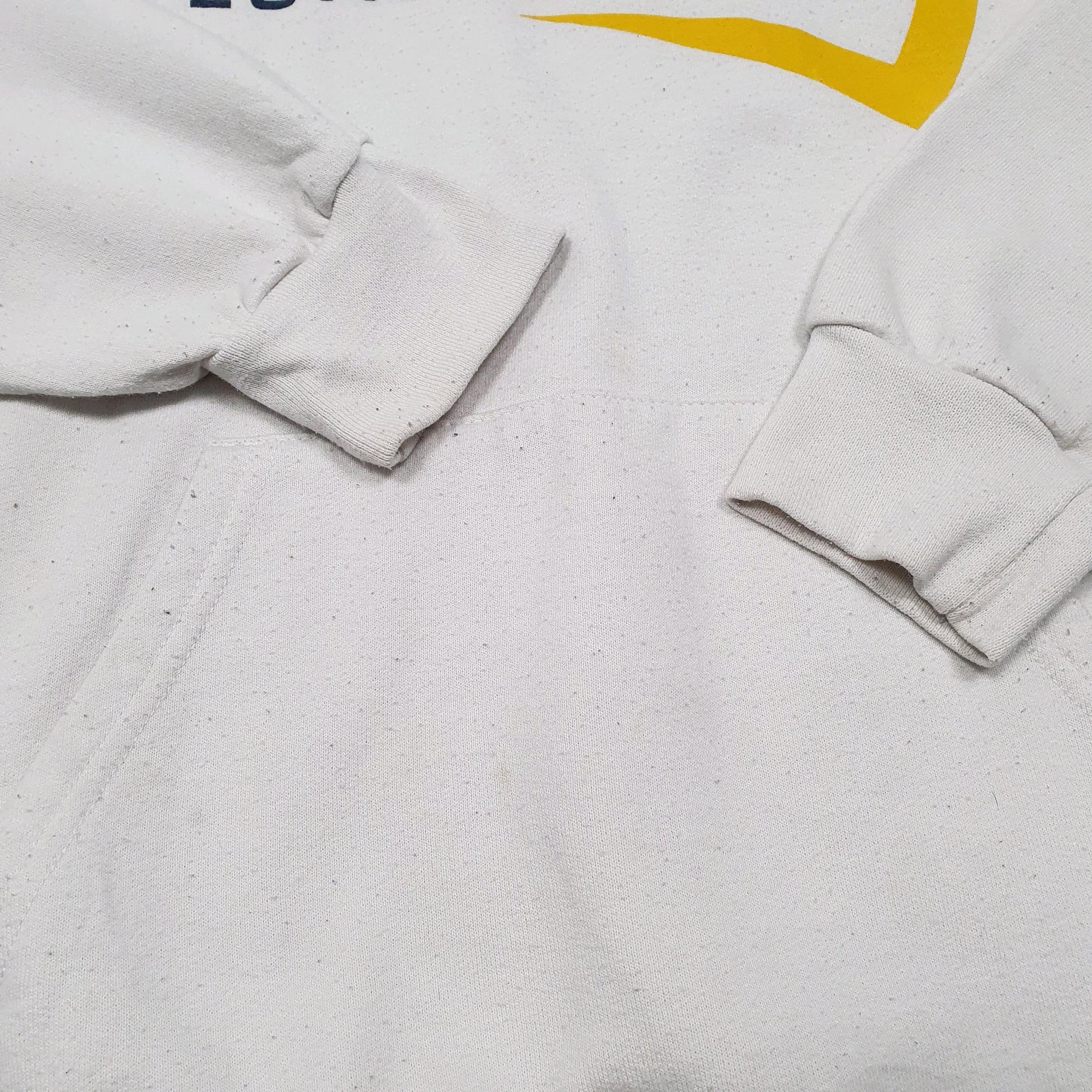 Mens White Champion Northern Arizona Lumberjacks American Football NAU Hoodie Jumper