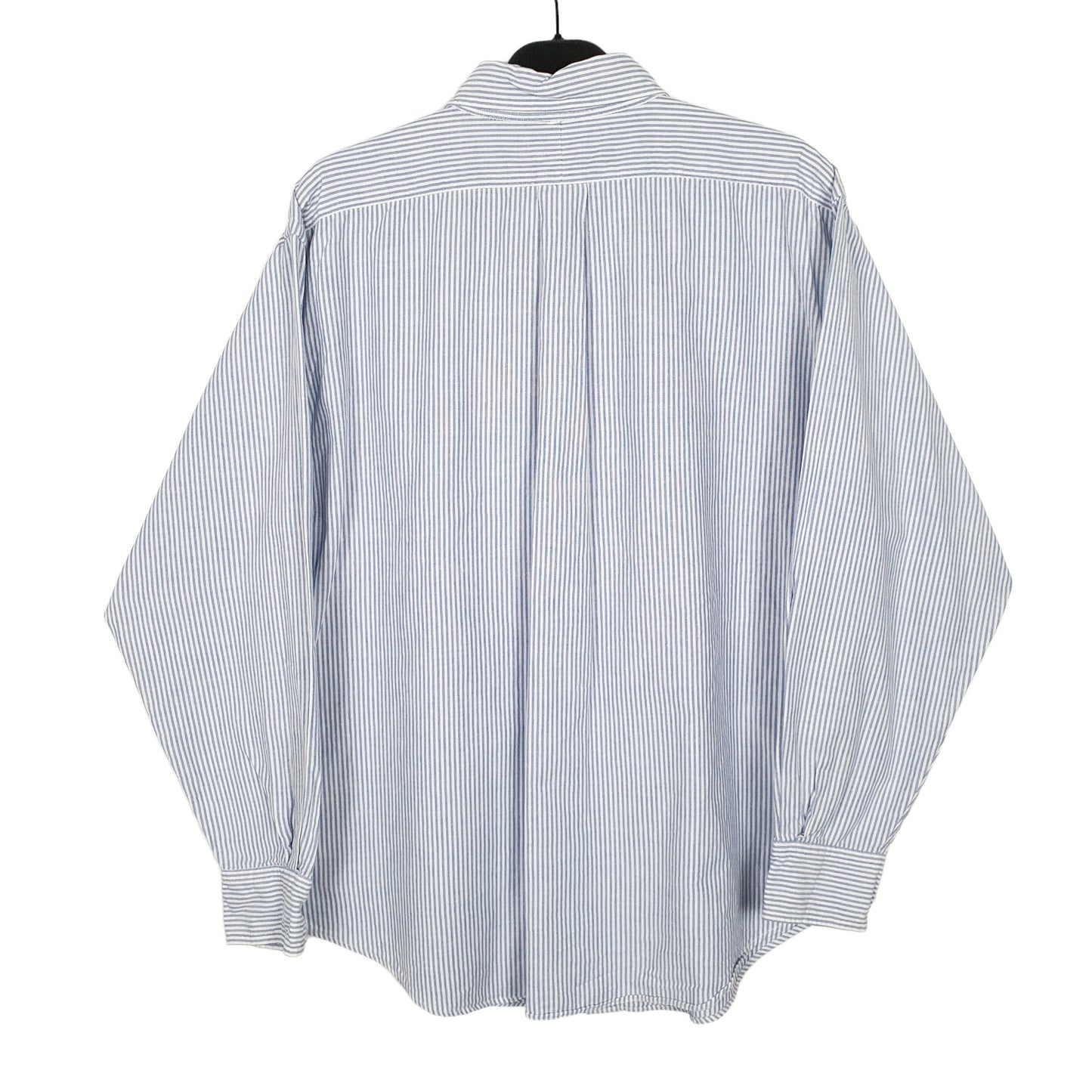Ralph Lauren Long Sleeve Regular Fit Pinstripe Shirt Blue