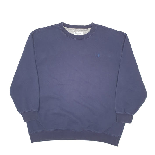 Mens Navy Champion  Crewneck Jumper