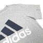 Adidas Short Sleeve T Shirt Grey