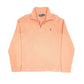 Orange Polo Ralph Lauren Quarter Zip Jumper