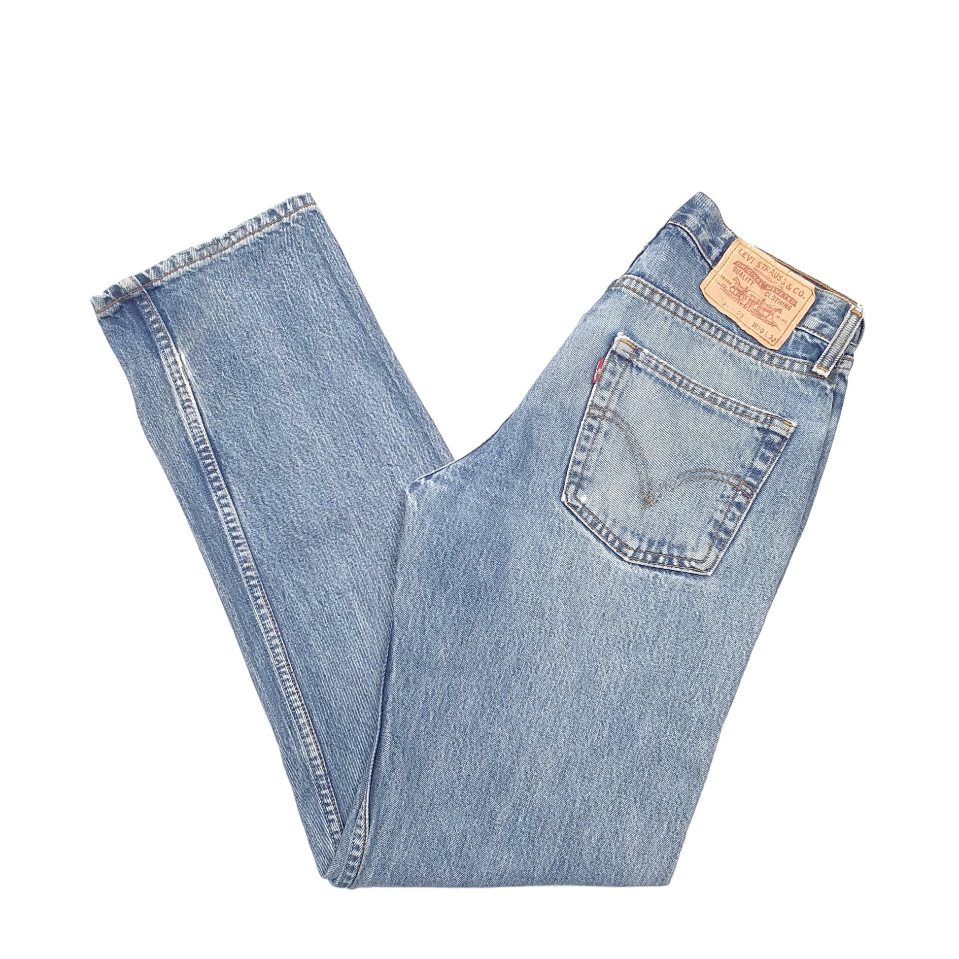 Mens Blue Levis Standard 751 JeansW30 L32