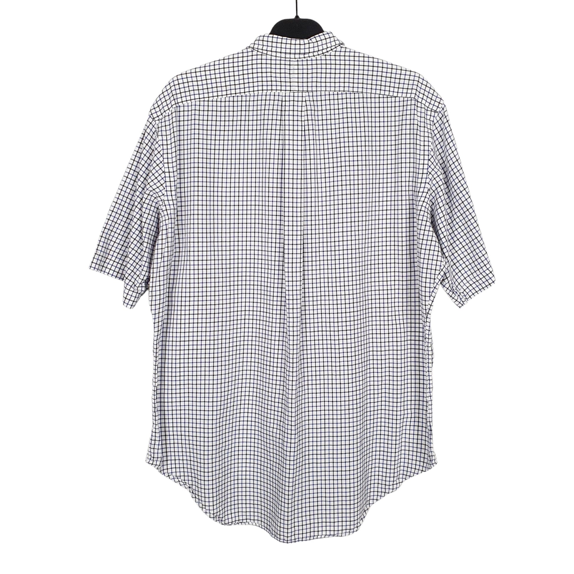 Ralph Lauren Short Sleeve Classic Fit Check Shirt White