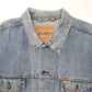 Mens Blue Levis Signature Denim Jacket Coat