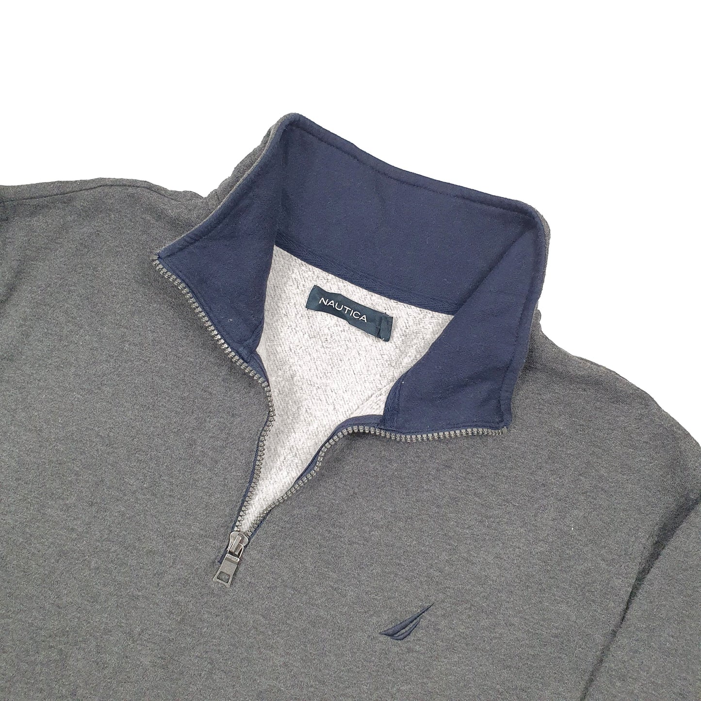 Nautica Quarter Zip XL Grey